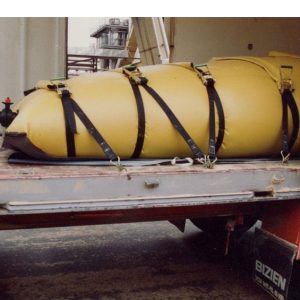 Transport von flexiblen Tanks