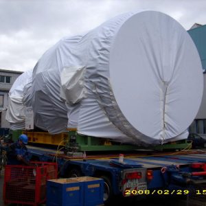 Transportschutzplane (Schweizerdeutsch: Blachen) von Planex Technik in Textil GmbH