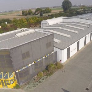 Firmengelände Planex Technik in Textil GmbH im Ludwigshafen