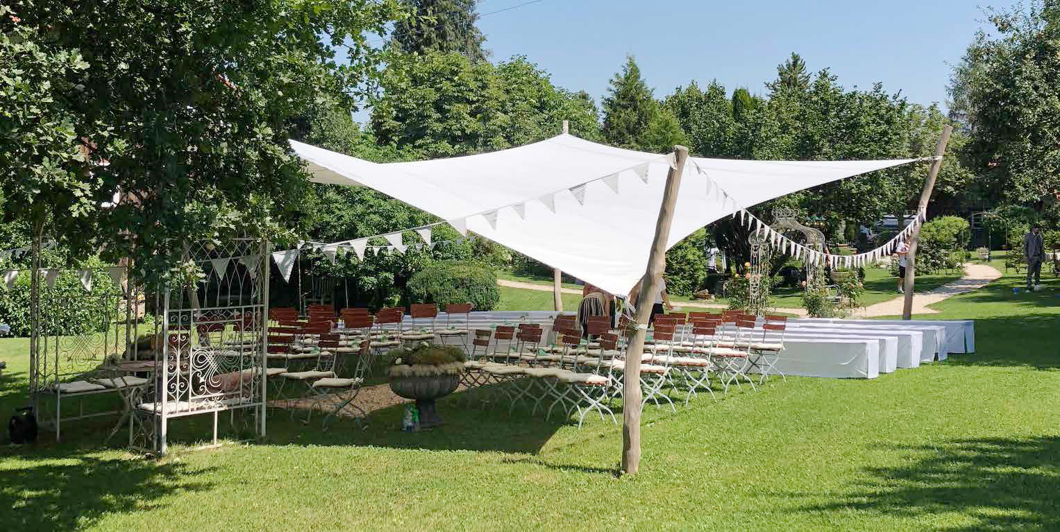 Sonnensegel in Dorsten - filligraner Sonnenschutz für Ihren Garten