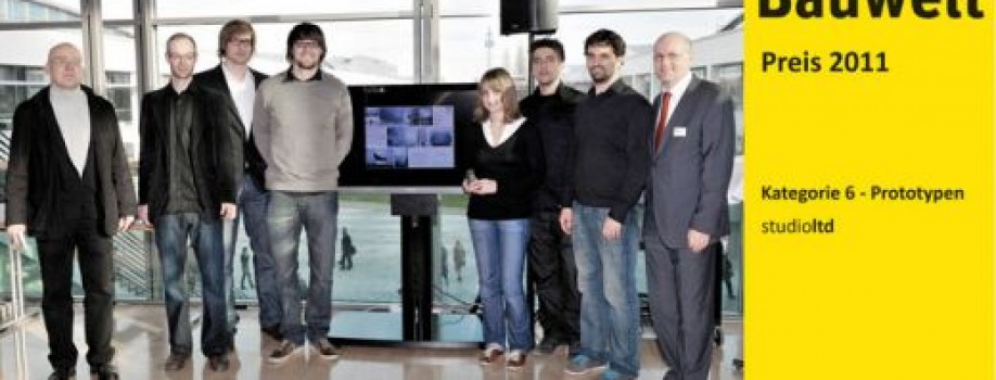 Pneumatische Gitterschale erhält Bauwelt Preis 2011