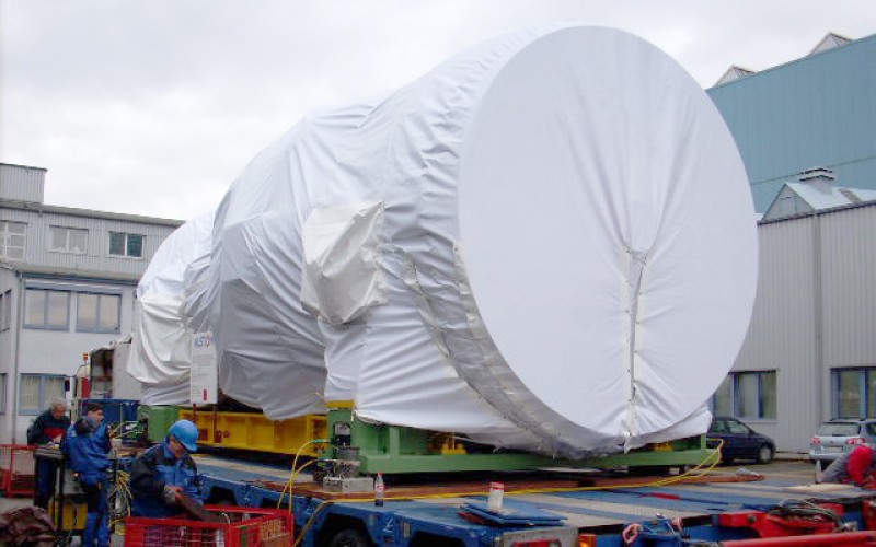 Transportschutzplane (Schweizerdeutsch: Blachen) von Planex Technik in Textil GmbH